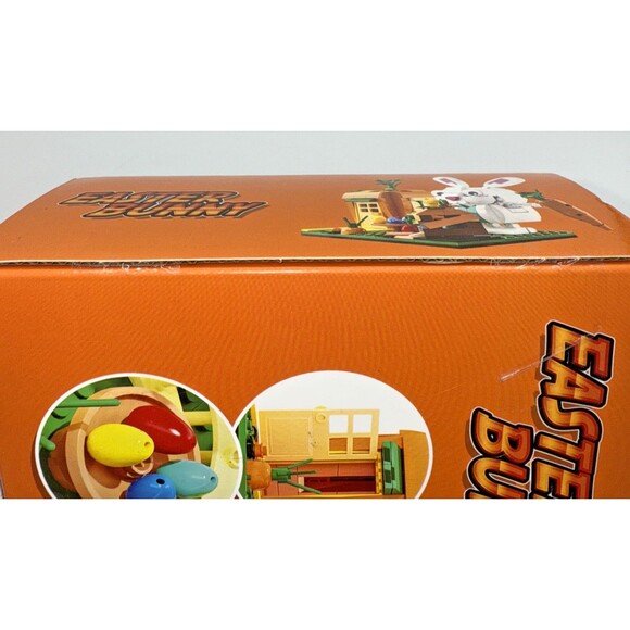 Easter Bunny Building Blocks Set Over 400 Pieces, Children Kids New Sealed - Picture 8 of 9